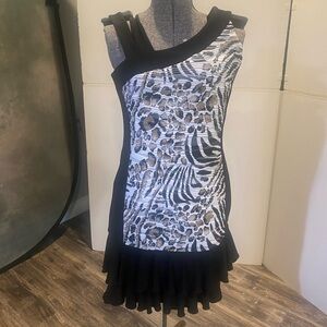 Joseph ribkoff stunning cheetah dress